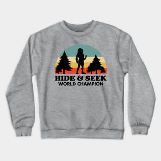 Hide & Seek World Champion Tee Crewneck Sweatshirt